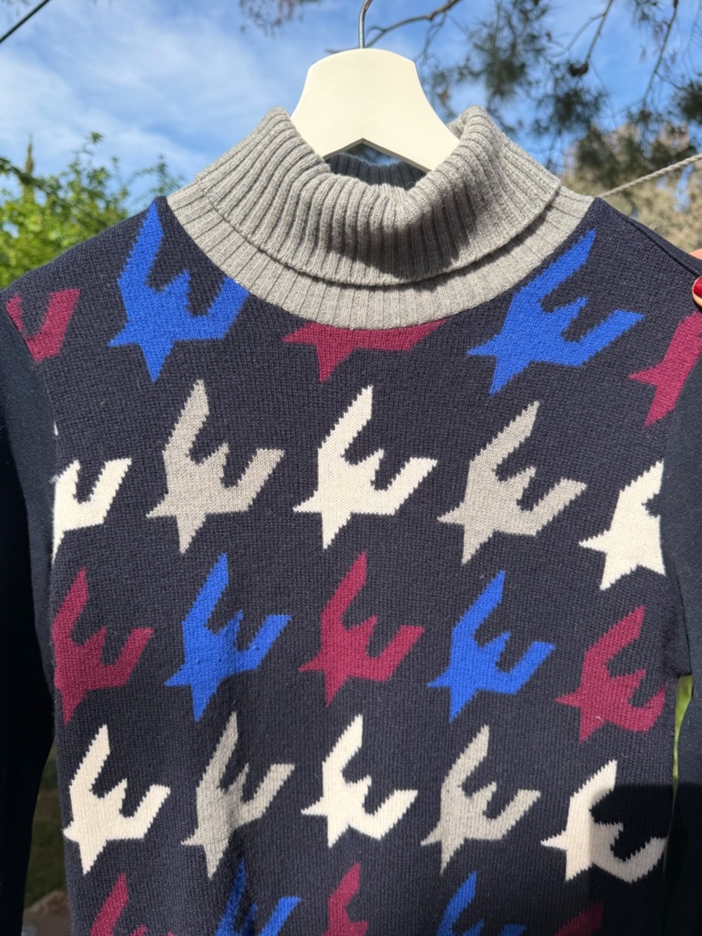 FILA Golf Wool Sweater Turtleneck Korean Made (size S)